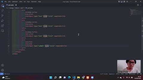 Tugas Pertemuan 13 - Pemrograman Web 1