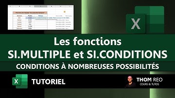 SI.MULTIPLE et SI.CONDITIONS avec Excel : simplifions nos SI imbriqués ! (Tutoriel)