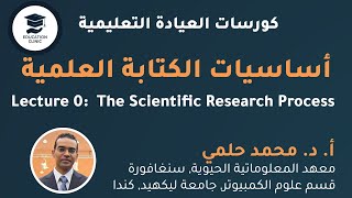 كورس أساسيات الكتابة العلمية | Lec0: The scientific research process