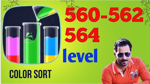 Color sort level 560/562/564