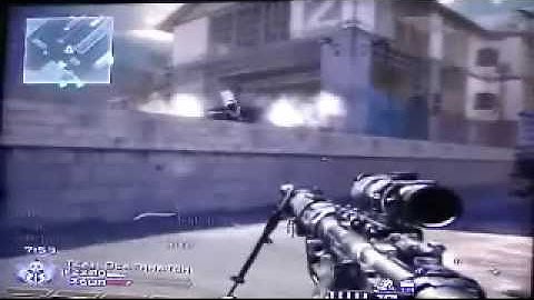 COD MW2: Ridiculous no- scope collateral