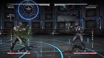 Mortal Kombat X Tech - Reptile Forceball Setup for Sonya