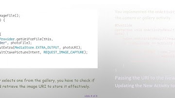 How to Start a New Activity Passing an Image URI in Android