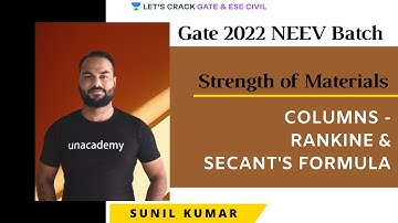 Columns - Rankine & Secant