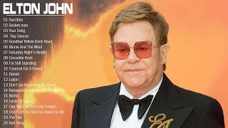 Elton John Best Songs - Best Rock Ballads 80's, 90's | The Greatest Rock Ballads Of All Time