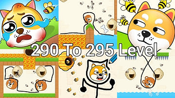save the dog game level 290 to 295 gameplay ios Android