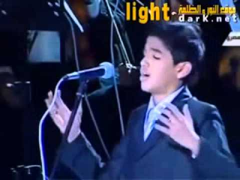الطفل الذي ابكى السيسي اغنيه ابن الشهيد روعه