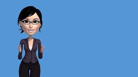 3D Female News Reader Character animation explainer Video KCGI