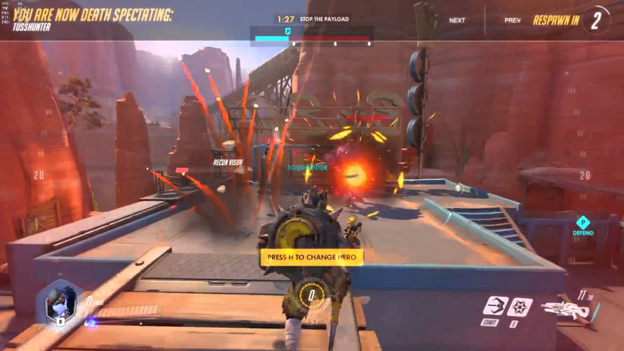Overwatch - Widowmaker/Pharah - Route 66 Weekly Brawl