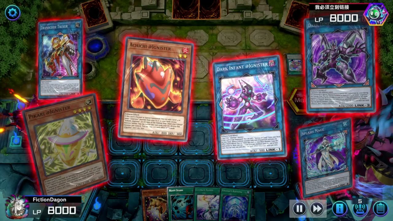 Gem-knight vs ignister - event legend anthology