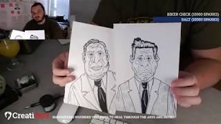 Veteran Stream - Ink Drawings: Part 2