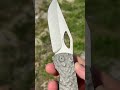 INSANE Rocked Out Mcnees Dixon Pocket Knife! @McneesKnives #shortsviral