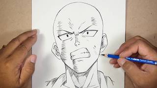 How to Draw Saitama | Easy Step by Step Drawing Tutorial