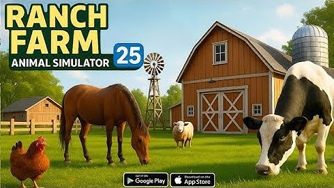 Ranch Farm Animal Simulator 25 (Early Access) Gameplay Walkthrough (Android-Iso)