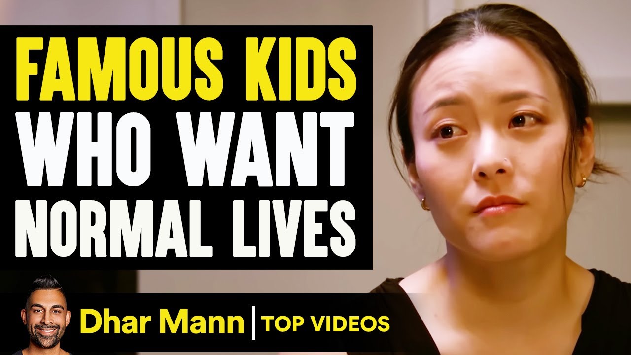 Famous Kids Who Want Normal Lives | Dhar Mann