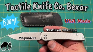 Unboxing something cool… Tactile Knife Co. Bexar slip joint knife… & disassembly/clean?