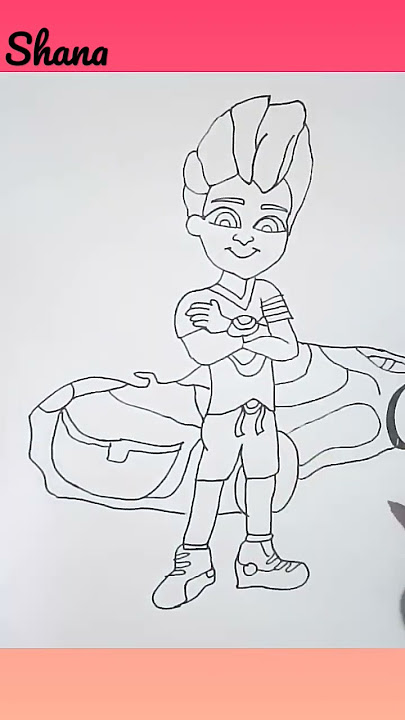 How to Draw Kiko and the Super Speedo..🔥💖#easydrawing #subscribe#ytshorts