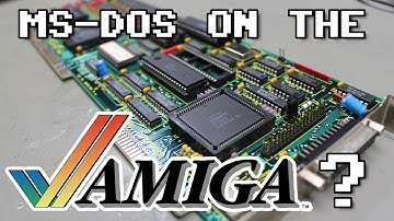 MS-DOS on an Amiga? The A2088 Bridgeboard #DOScember