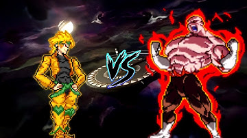 Dio Rage V2 RN OP (New) VS Jiren V2 OP (all form) in #Jumpforce #Mugen