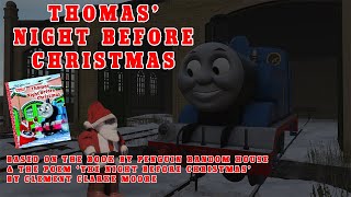 Thomas Night Before Christmas Storybook Adaptation