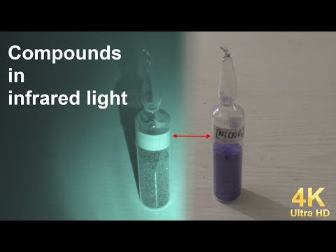 Compounds in infrared light