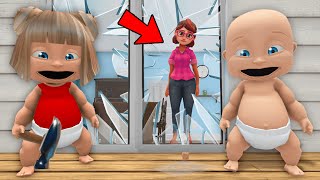 Smeep & Chloe Break into CRAZY Mommy's House