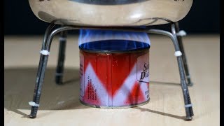 How to make a can stove II easy portable  II