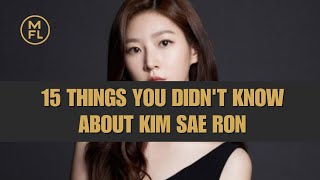 15 Things You Didn't Know About Kim Sae-Ron