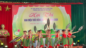 TIẾT MỤC MÚA GIẢI NHẤT HỘI THI GIAI ĐIỆU TUỔI HỒNG BẬC THCS NĂM HỌC 2024-2025