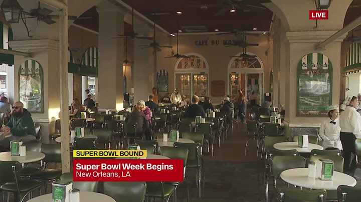 Super Bowl week kicks off in New Orleans