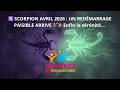 ♏ SCORPION AVRIL 2026 : UN REDÉMARRAGE PAISIBLE ARRIVE 🌿✨ Enfin la sérénité…