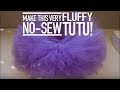 TUTORIAL: DIY No Sew Fluffy Tutu