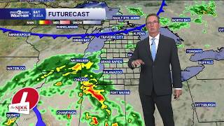 Rain increases this weekend