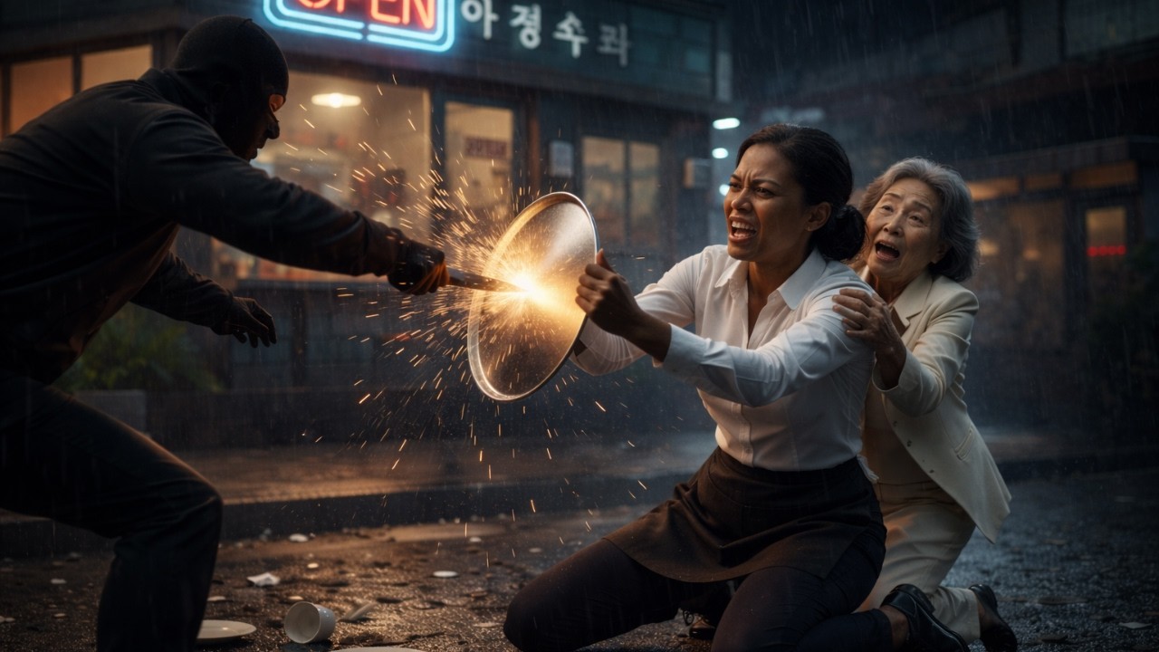 Black Waitress Took a Blade for Korean Mafia Boss Mum— He Bought the Restaurant, Made Her His Queen