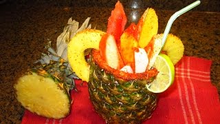 COMO HACER UNA PINA LOCA - RECETAS DE VERANO. Recetas Aleliamada.