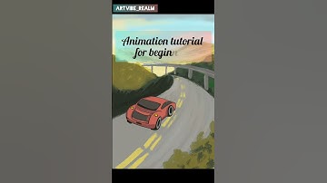 Animate car animation in Procreate! Beginner Tutorial in Under 10 Minutes!"