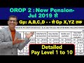 Orop2 new revised pension wef jul 2019 groupabc xy  z   orop oroplatestnewstoday