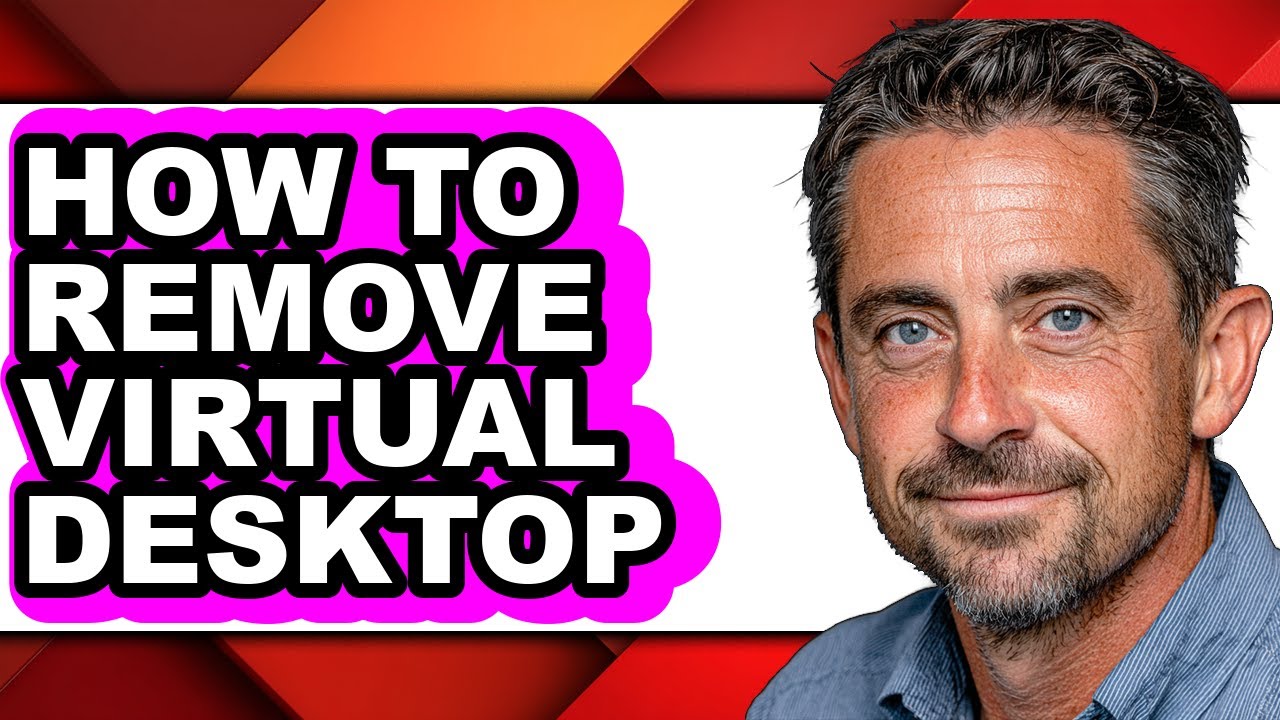 How to Remove Virtual Desktop (only Way) - YouTube