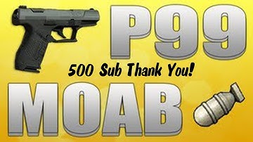 MW3: Pistol Only M.O.A.B. with the P99 | Thanks for 500 Subs!