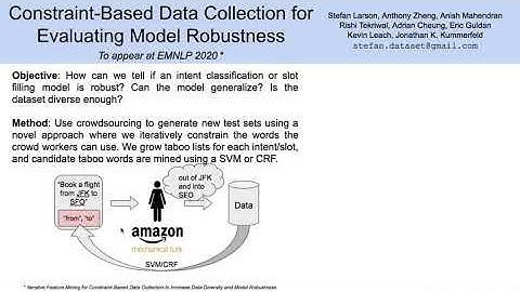 Constraint Based Data Collection for Evaluating Model Robustness