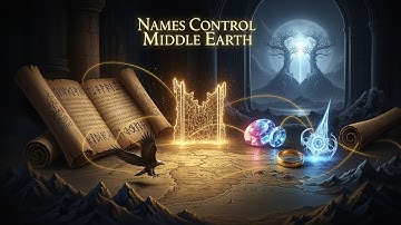 The Secret Magic of Names How Identity Shaped Power in Tolkiens Universe | Gentle ASMR Sleep Story