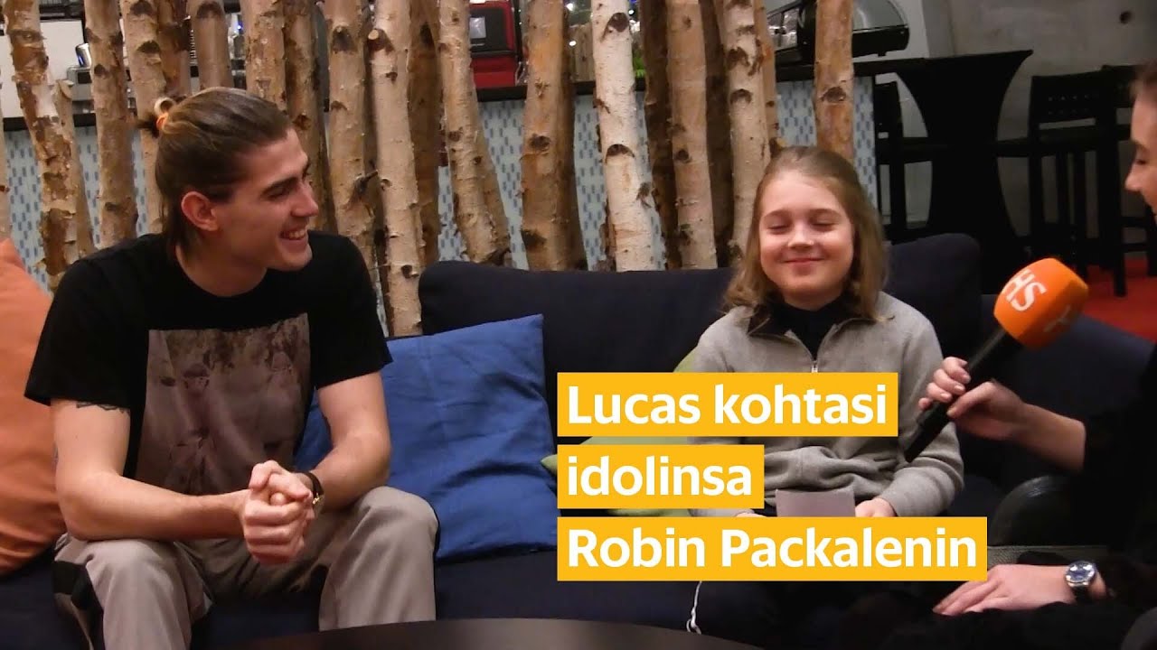 Uutta musiikkia julkaissut Robin vieraili Lasten uutisissa