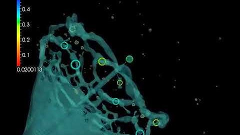FlowKit NUMECA Group - 3D simulation of a multi phase swirling spray