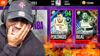 INSANE TOTW PACK OPENING w/NEW PORZINGIS! NBA Live Mobile 18 Gameplay Ep. 12