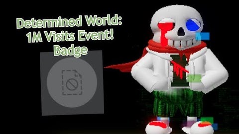 Determined World 3D Fatal Error Sans Event Beaten