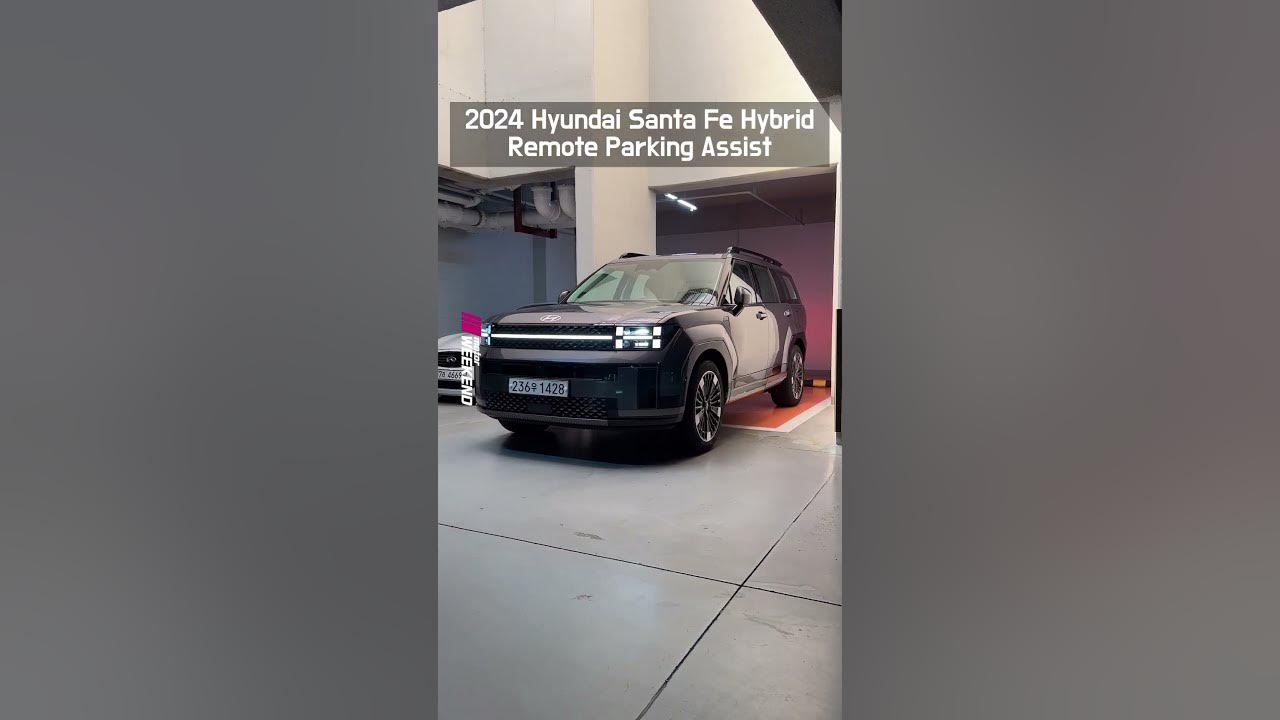 Remote Parking Assist 2024 Hyundai Santa Fe Hybrid
