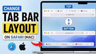 How to Change Tab Bar Layout on Safari on Mac
