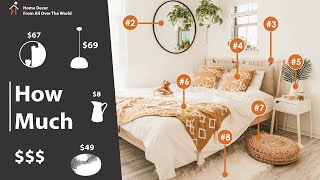 HOME DECORATING IDEAS 2020 | BedRoom Decor Geo Tufted Tassel Throw Blanket