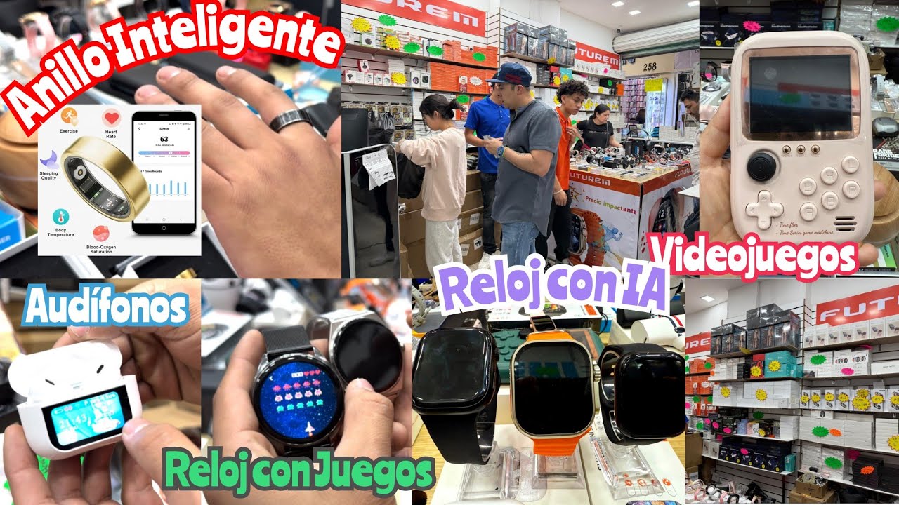 Nueva Tienda ECONÓMICA con TECNOLOGIA DE PUNTA 😱 Nuevos SMARTWATCH con IA, Juegos, Sumergibles..