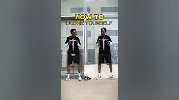 Tutorial on How to clone yourself #edits #capcut #dance